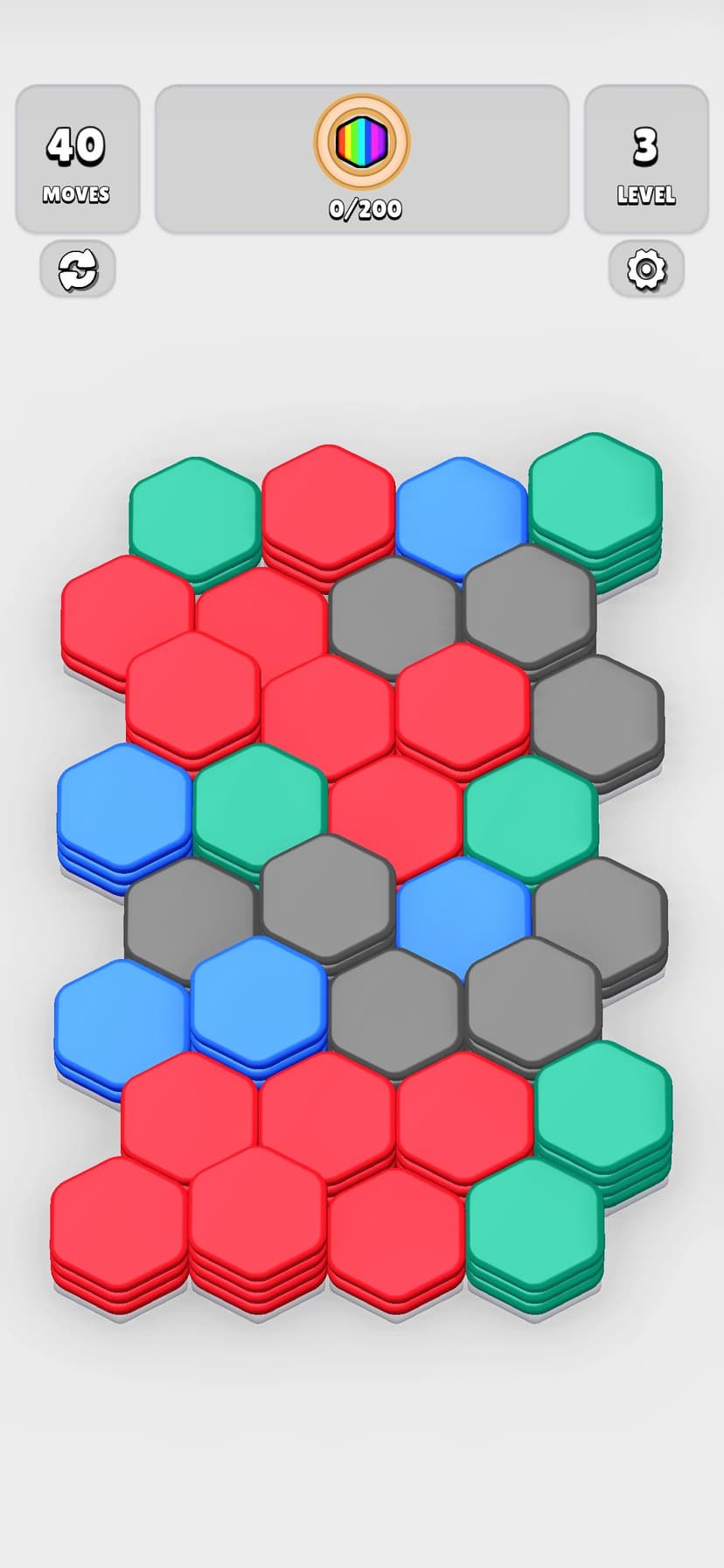 HexaBlast Puzzle - Sort Colors screenshot 7 - screenshot