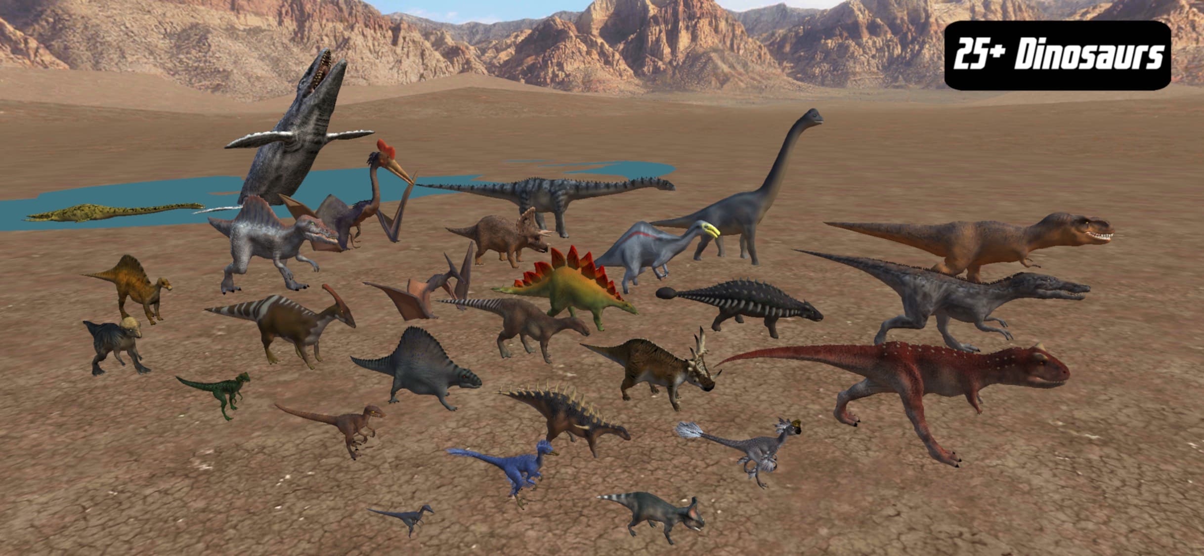 Dinosaur Sim screenshot 1 - screenshot