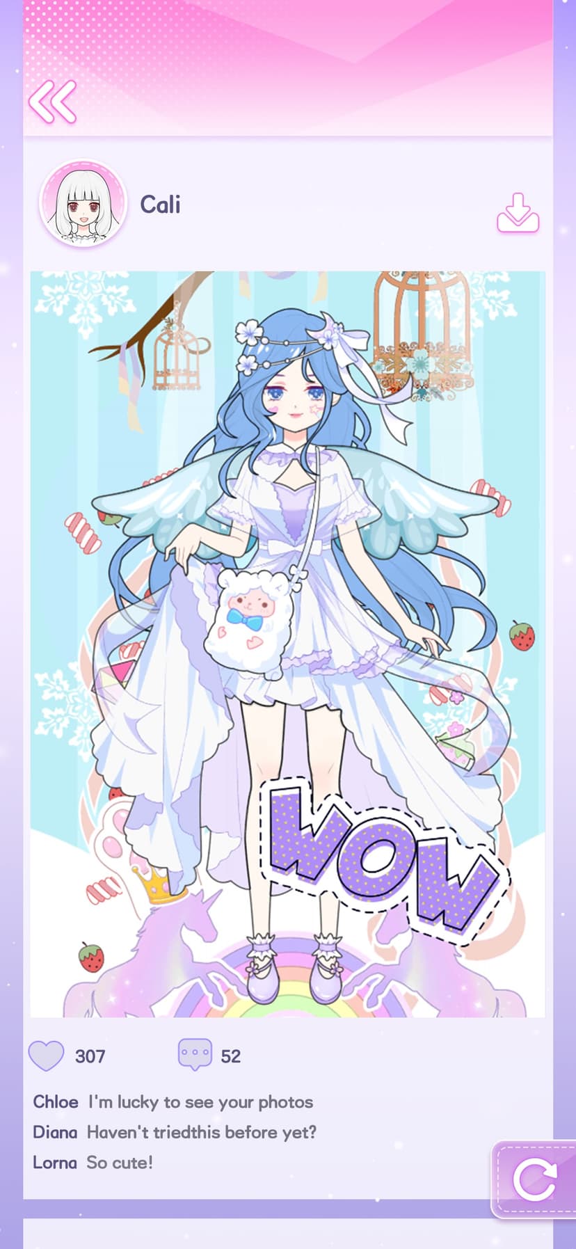 Vlinder Princess：Dress Up Game screenshot 5 - screenshot