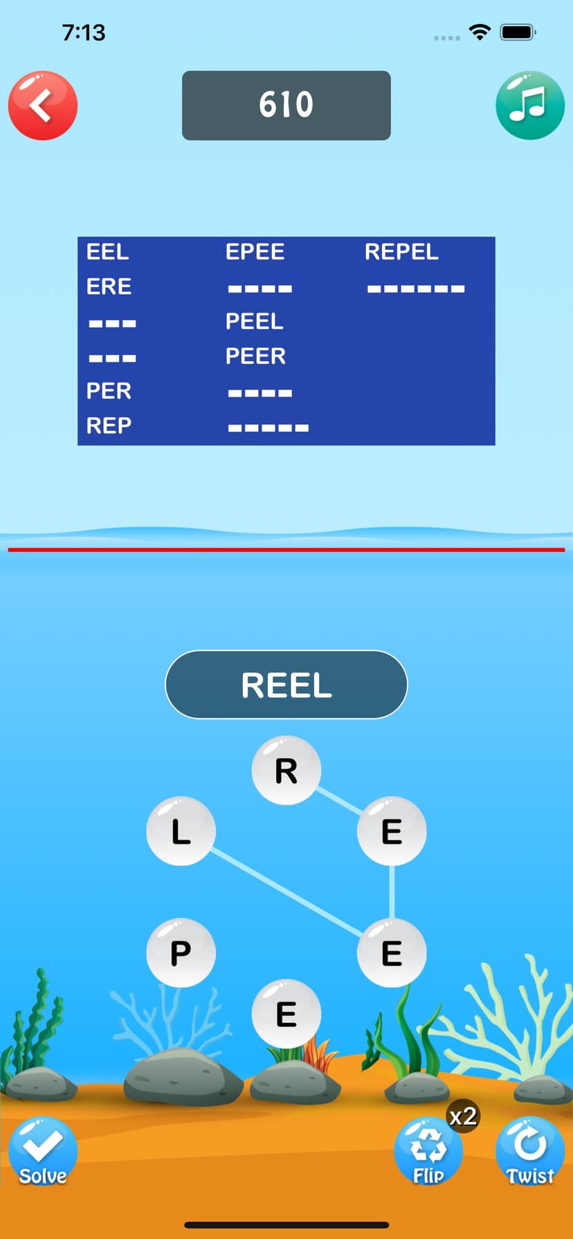 Bubbleword screenshot 1 - screenshot