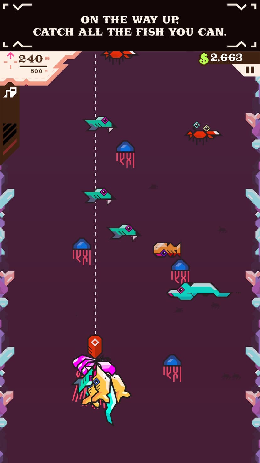 Ridiculous Fishing - A Tale of Redemption screenshot 3 - screenshot