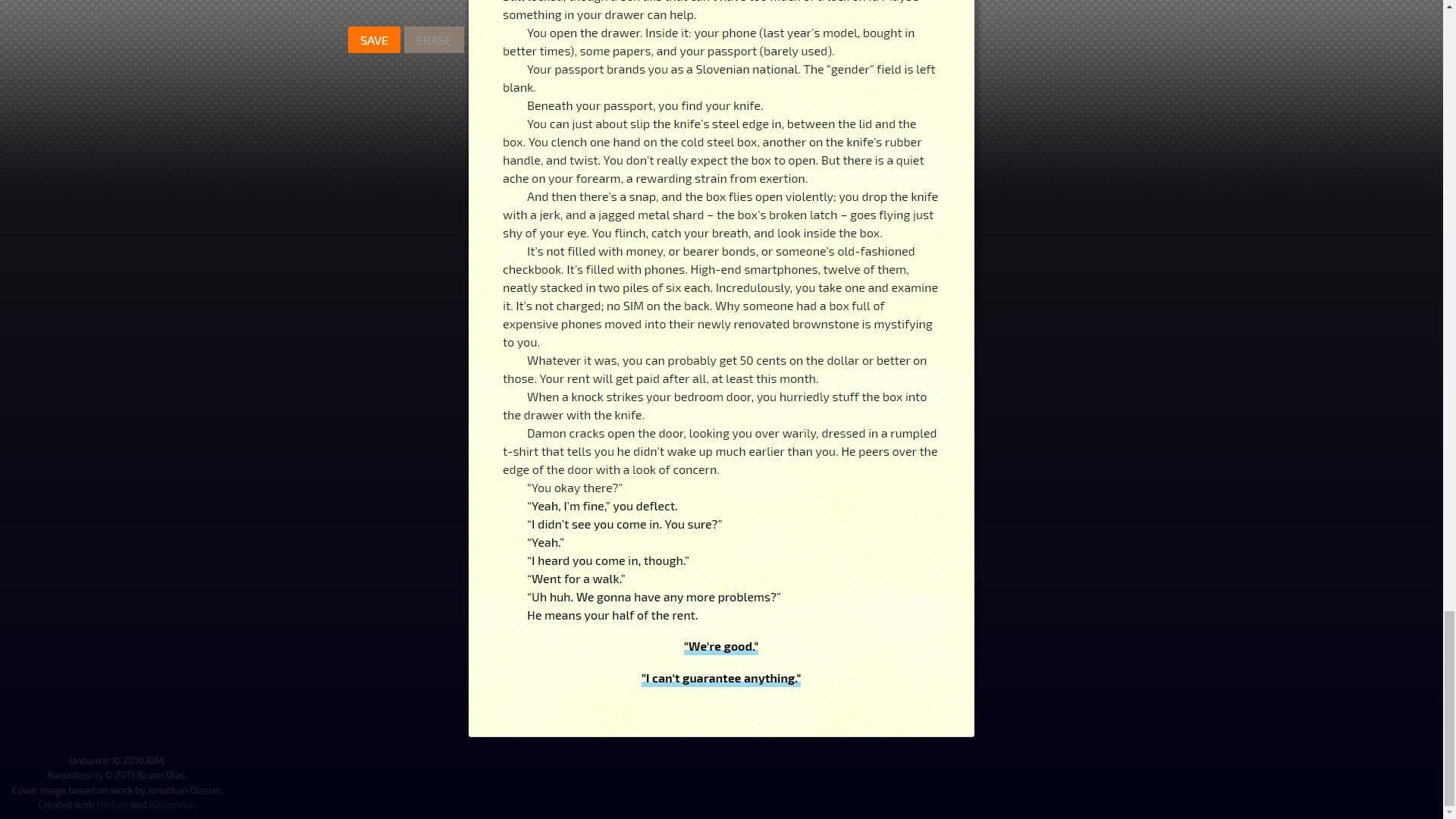 Null - screenshot