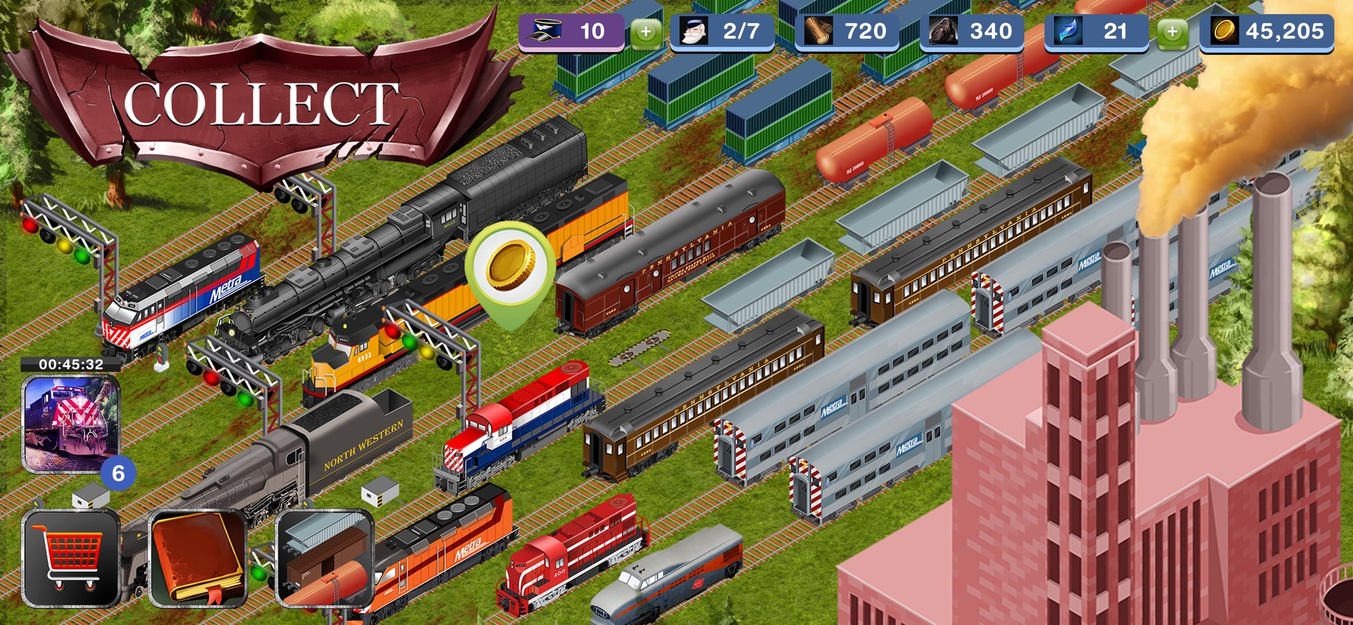 Train games - Chicago Train screenshot 1 - screenshot