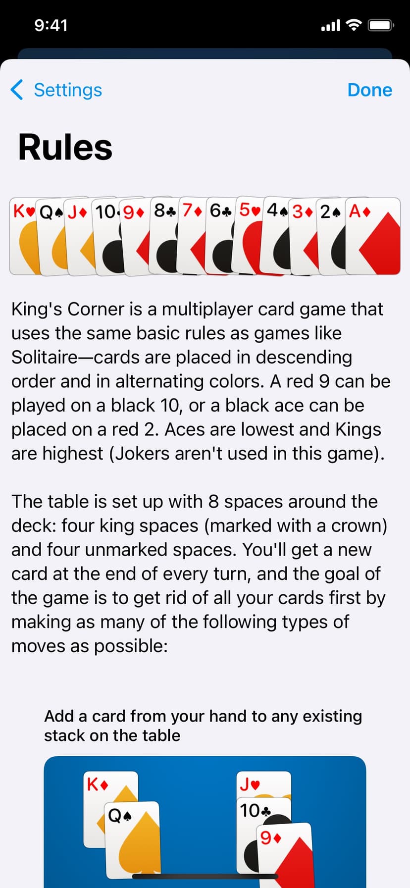 King's Corner screenshot 6 - screenshot