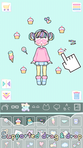 Pastel Girl : Dress Up Game screenshot 3 - screenshot