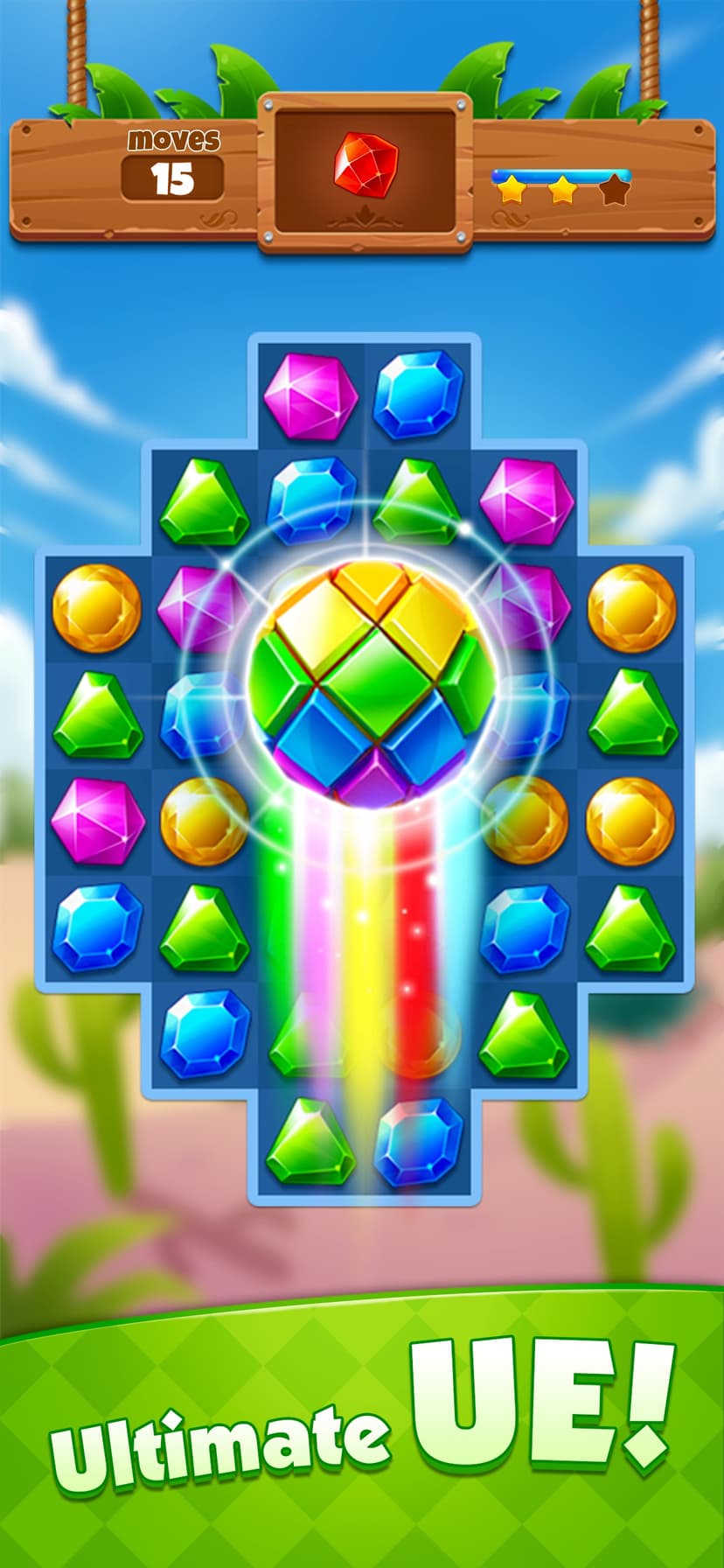 Jewel Adventure - Match 3 Game screenshot 2 - screenshot