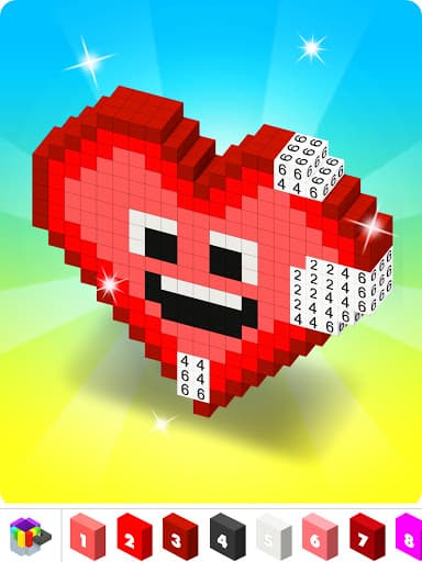 Voxly: 3D Color by Number. screenshot 11 - screenshot