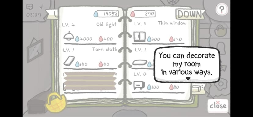 Rainy attic room screenshot 5 - screenshot