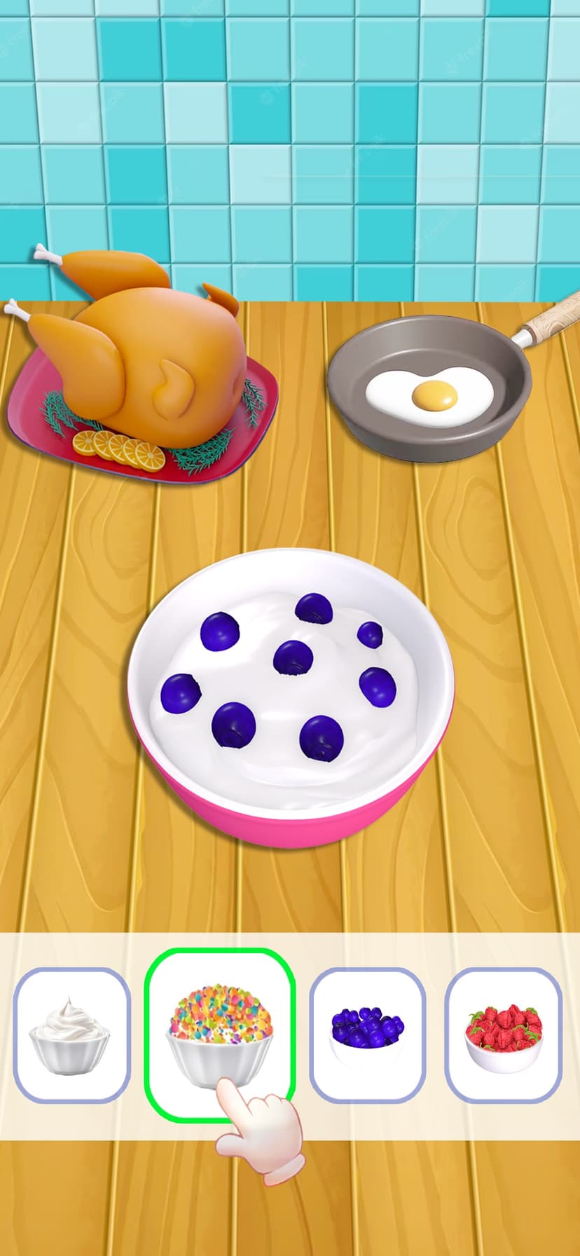 Grimaces Cake: Baking ASMR screenshot 1 - screenshot