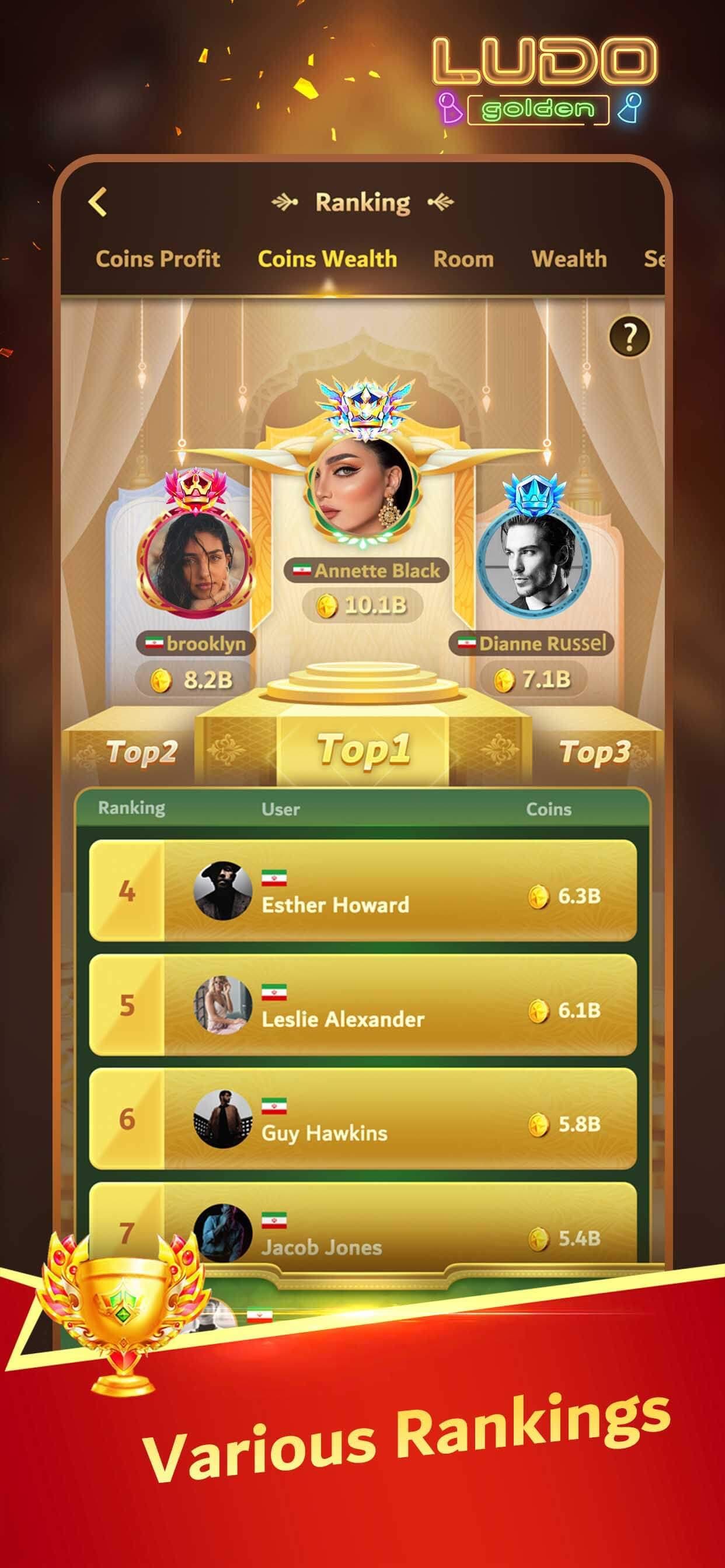 Golden Ludo-Ludo&Party screenshot 5 - screenshot