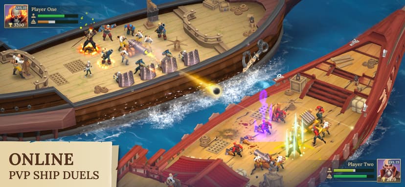 Pirate Ships・Build and Fight screenshot 1 - screenshot