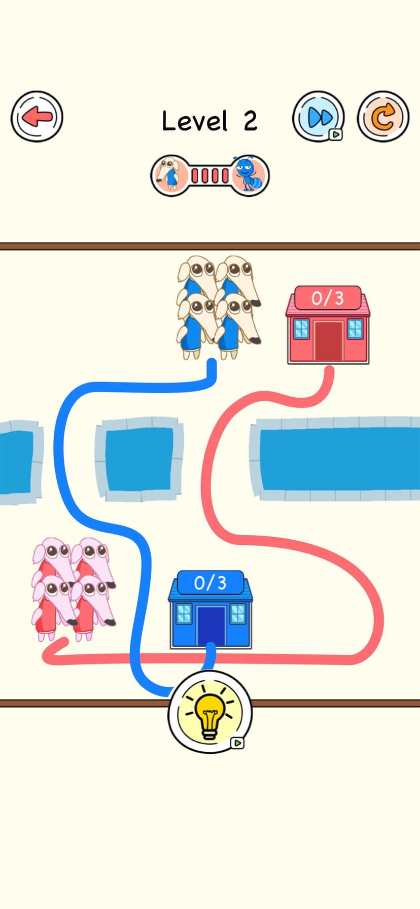 Lost Dog Puzzle: Draw To Home screenshot 3 - screenshot