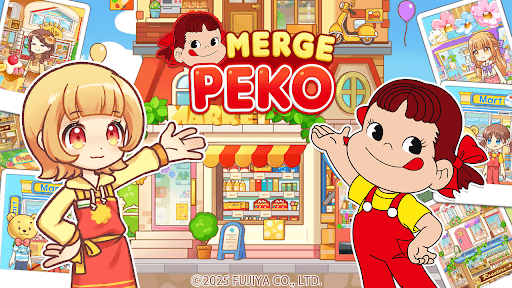 Merge Peko : Sweets World screenshot 1 - screenshot
