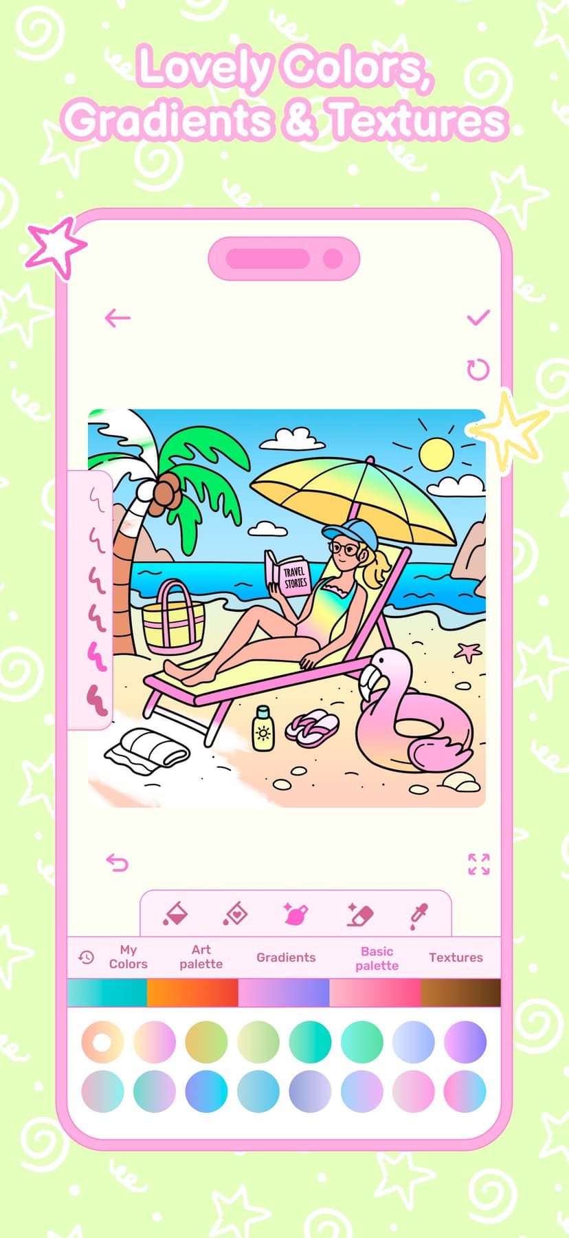 Cozy Girl Life: Coloring Book screenshot 5 - screenshot