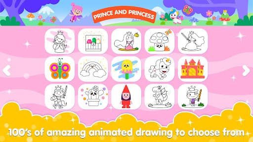Coloring and Drawing For Girls screenshot 3 - screenshot