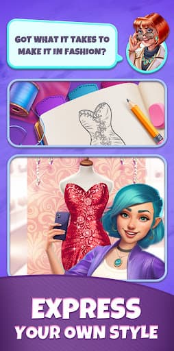Merge Design: Puzzle & Fashion screenshot 2 - screenshot