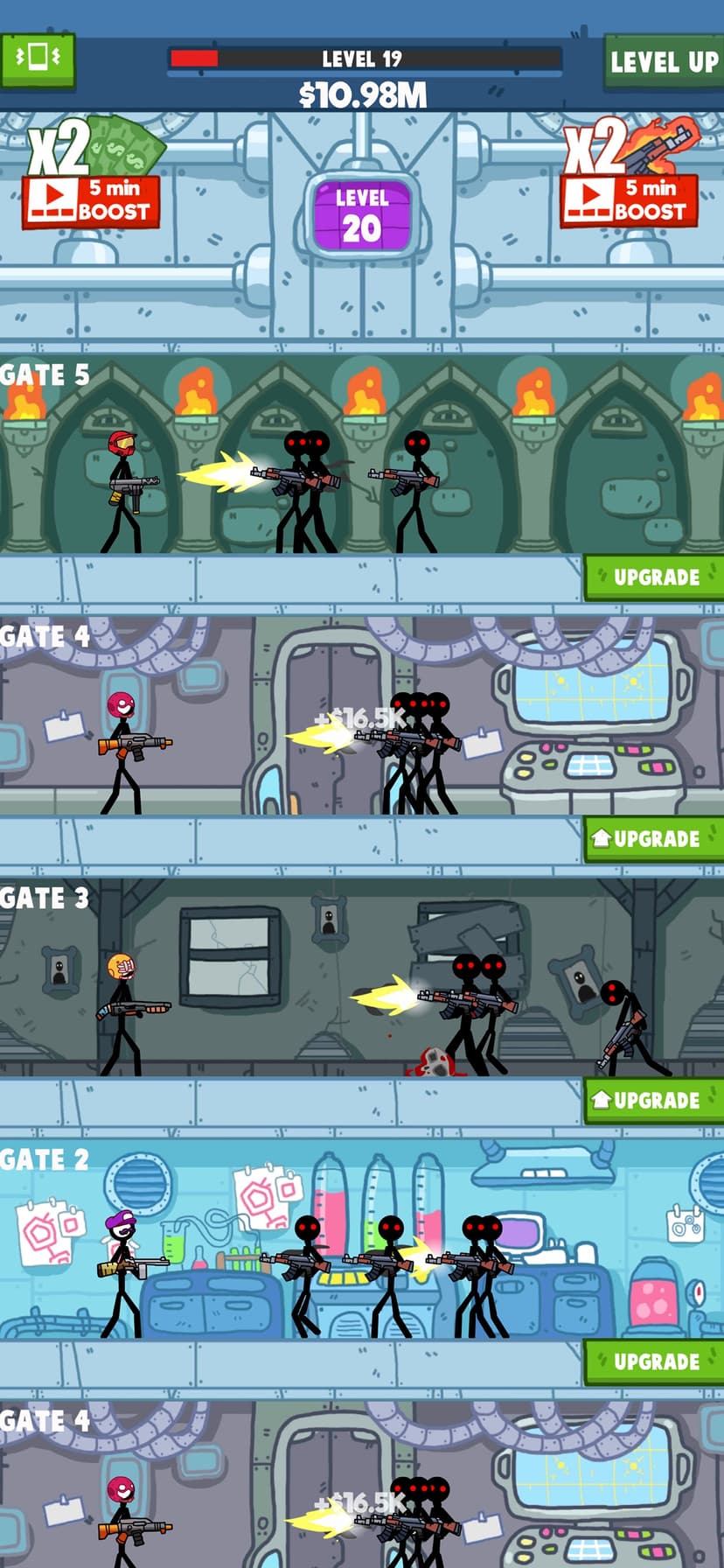 Idle Stickman screenshot 4 - screenshot