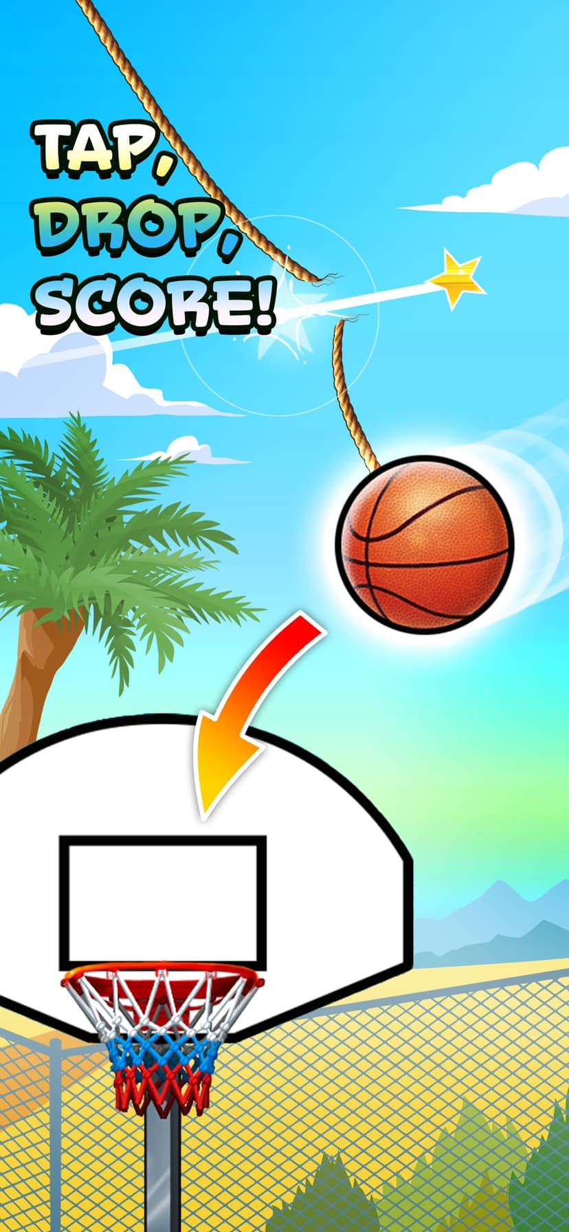 Basket Fall screenshot 1 - screenshot