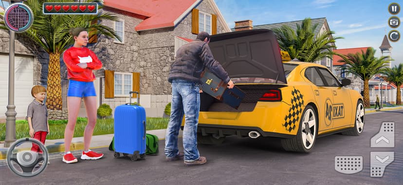Radio Taxi Driving Game 2021 screenshot 5 - screenshot