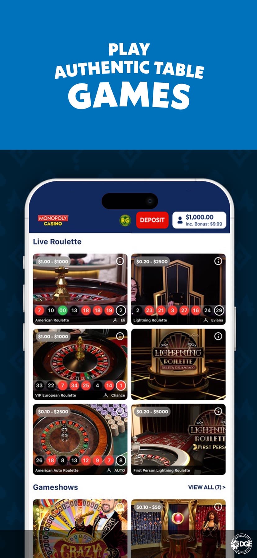 MONOPOLY Casino: Real Money screenshot 4 - screenshot