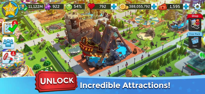 RollerCoaster Tycoon® Touch™ screenshot 2 - screenshot