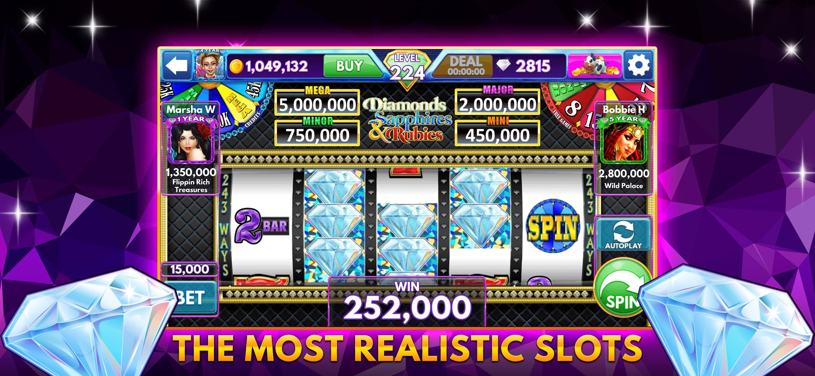 Diamond Sky: Slots & Lottery screenshot 2 - screenshot