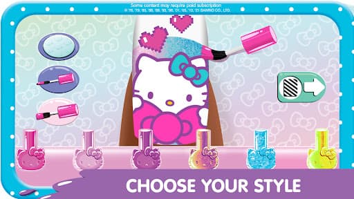 Hello Kitty Nail Salon screenshot 2 - screenshot