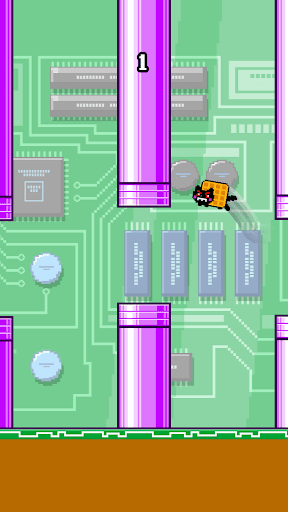 Flappy Nyan: flying cat wings screenshot 10 - screenshot