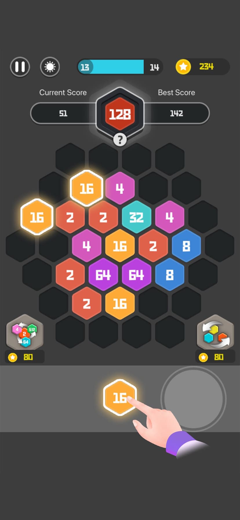 HexPop - Hexa Puzzle Games screenshot 3 - screenshot