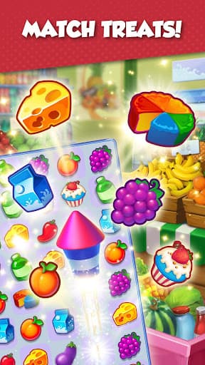 Supermarket Mania - Match 3 screenshot 1 - screenshot