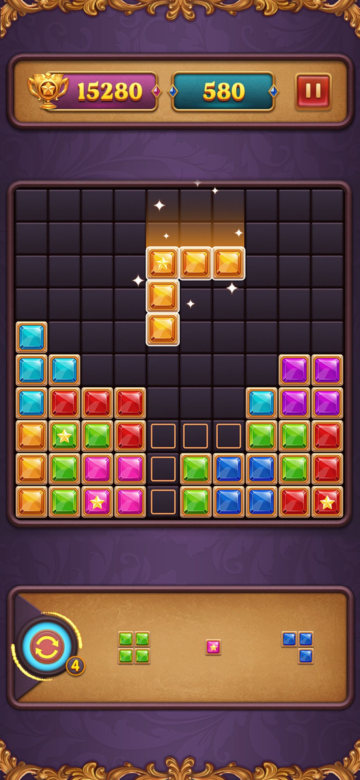 Block Puzzle: Diamond Star screenshot 3 - screenshot