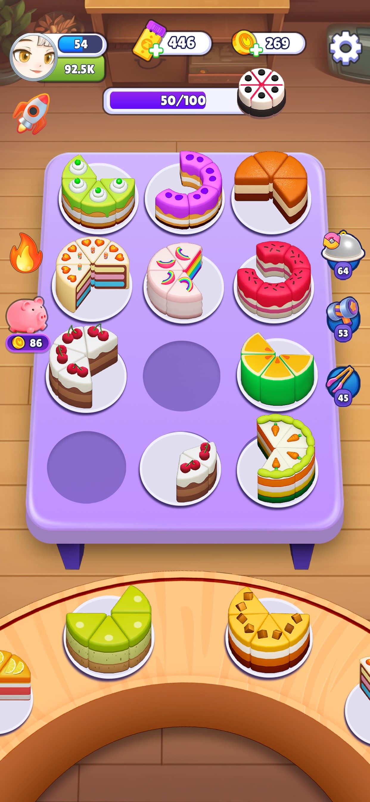 Cake Sort - Color Puzzle Game screenshot 7 - screenshot