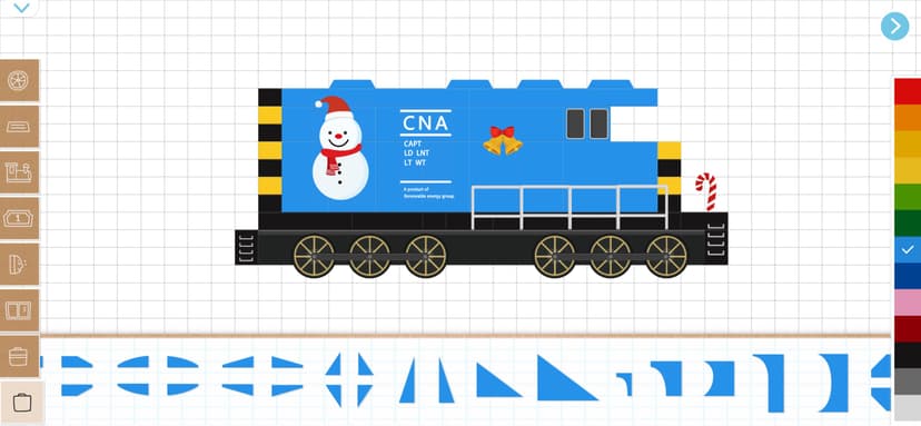 Labo Christmas Train:Kids Game screenshot 2 - screenshot