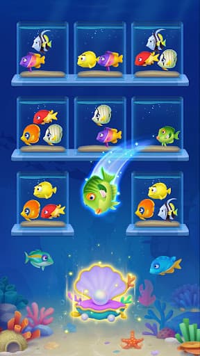 Fish Sort 3D: Match Puzzle screenshot 1 - screenshot