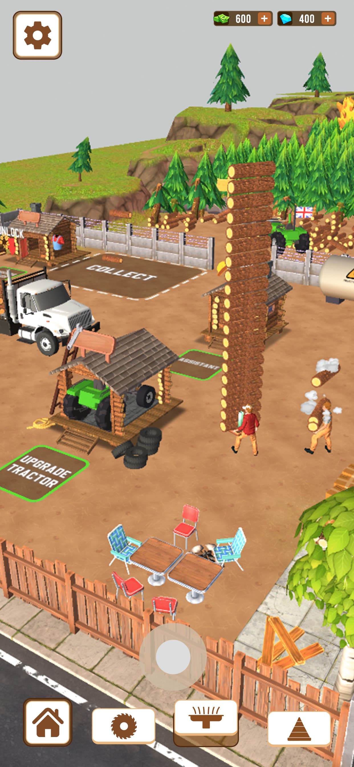 Lumber Valley: Idle Chopping screenshot 2 - screenshot