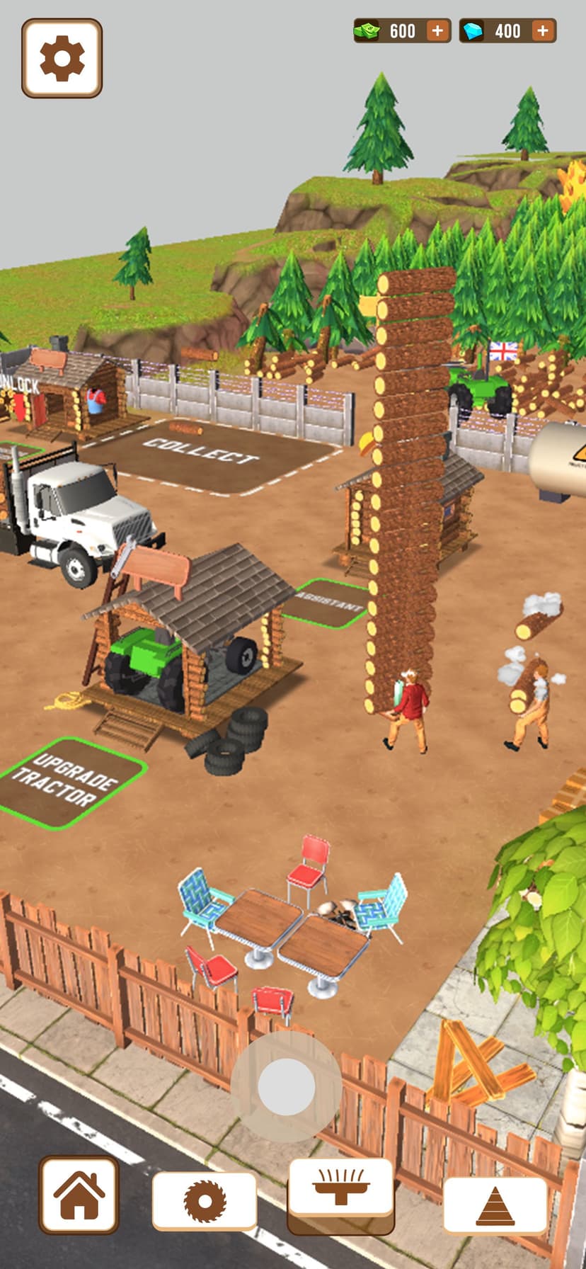 Lumber Valley: Idle Chopping screenshot 2 - screenshot