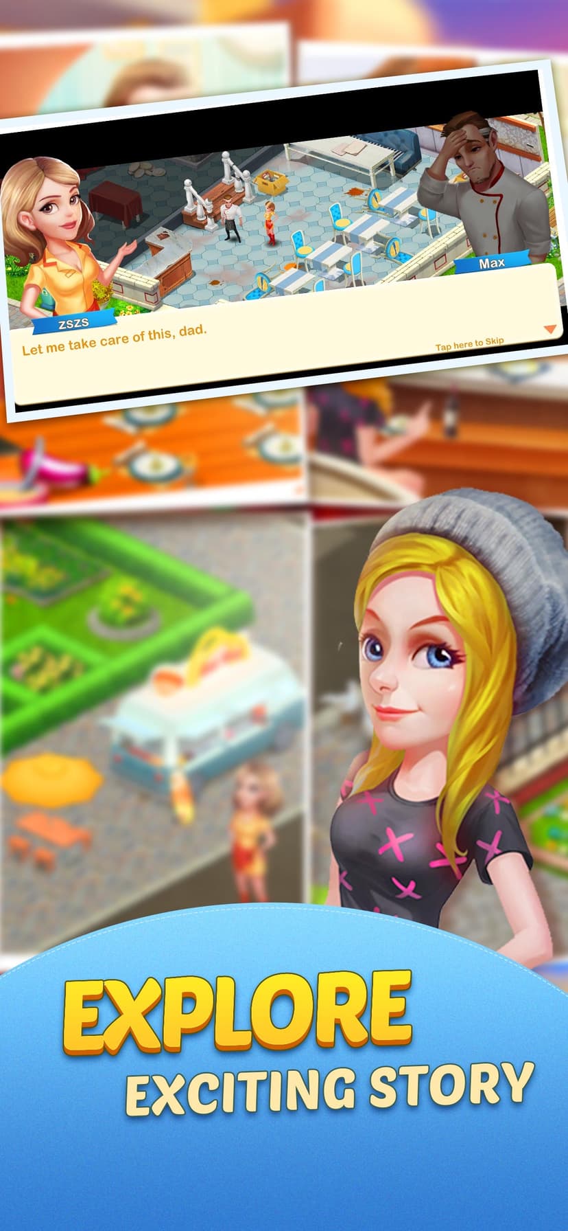 Dream Cafe-Match 3 Crush screenshot 4 - screenshot