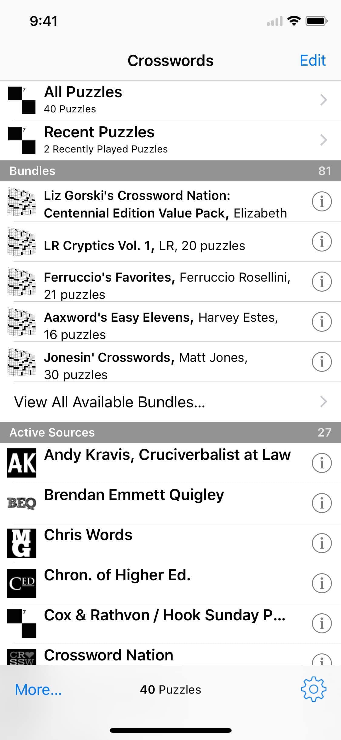 Crosswords screenshot 2 - screenshot