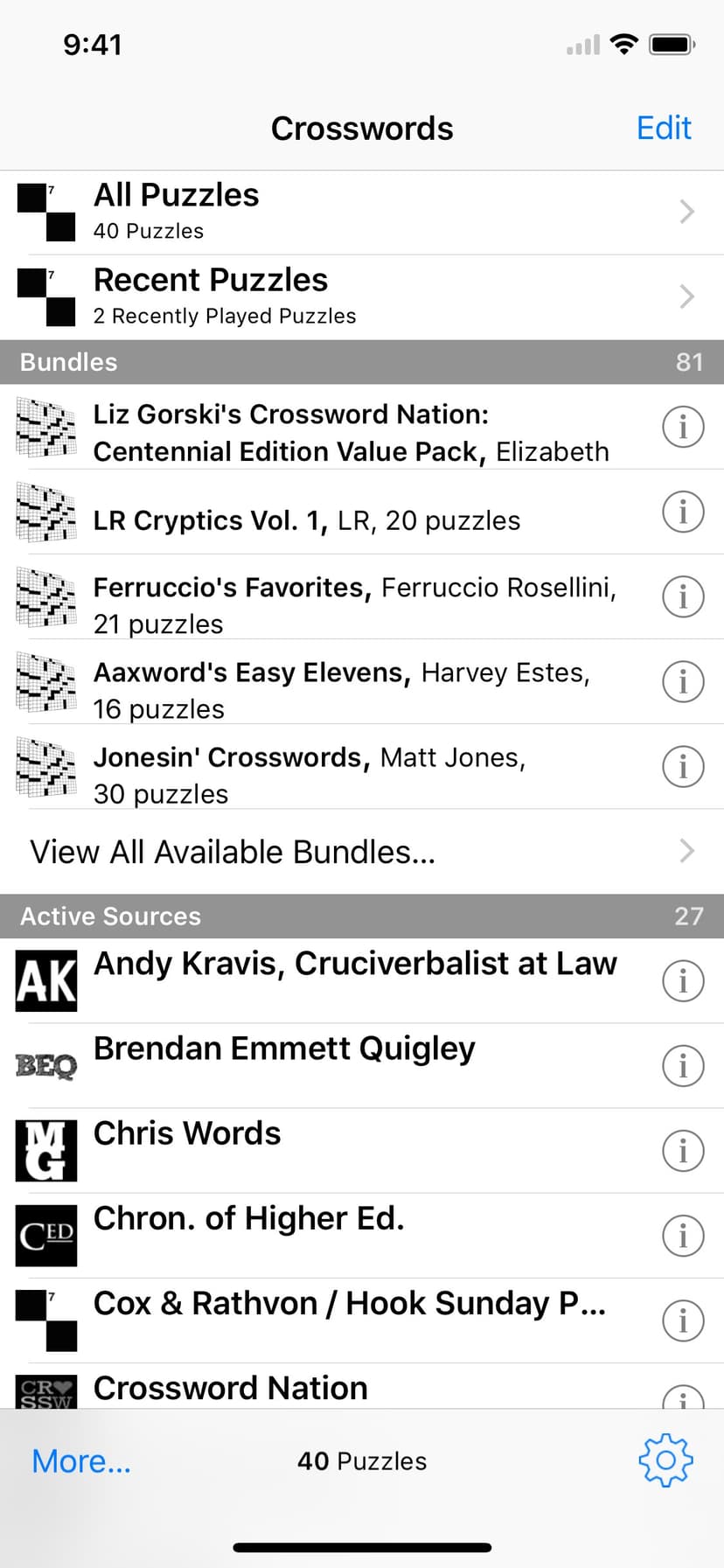 Crosswords screenshot 2 - screenshot