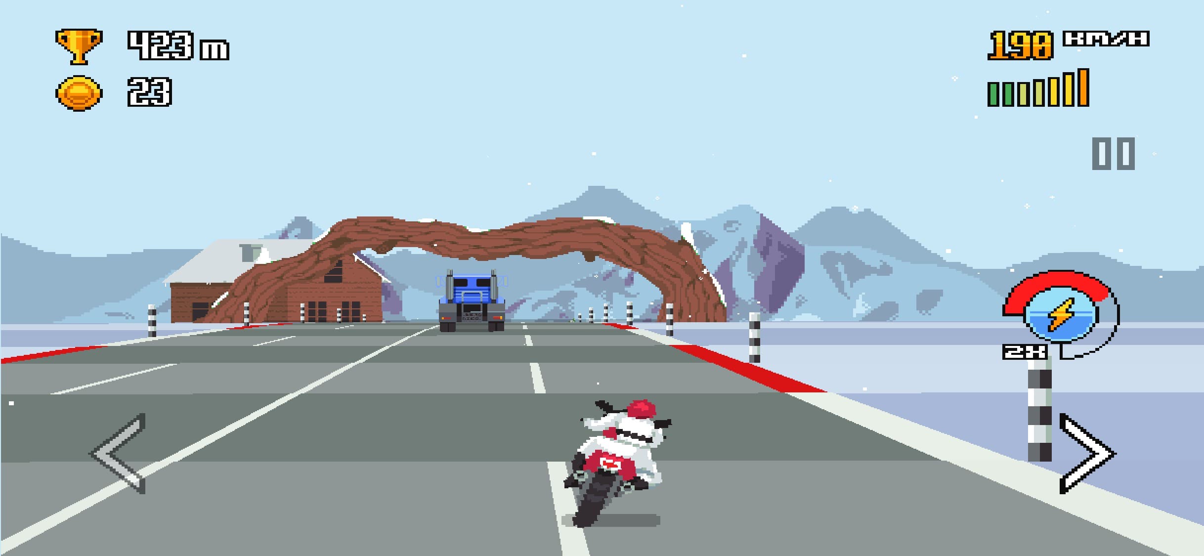 Retro Highway screenshot 4 - screenshot