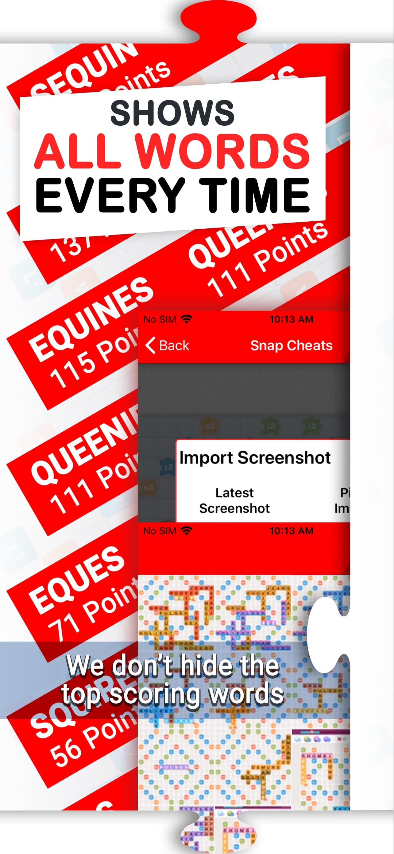 Snap Cheats for Words Friends screenshot 4 - screenshot