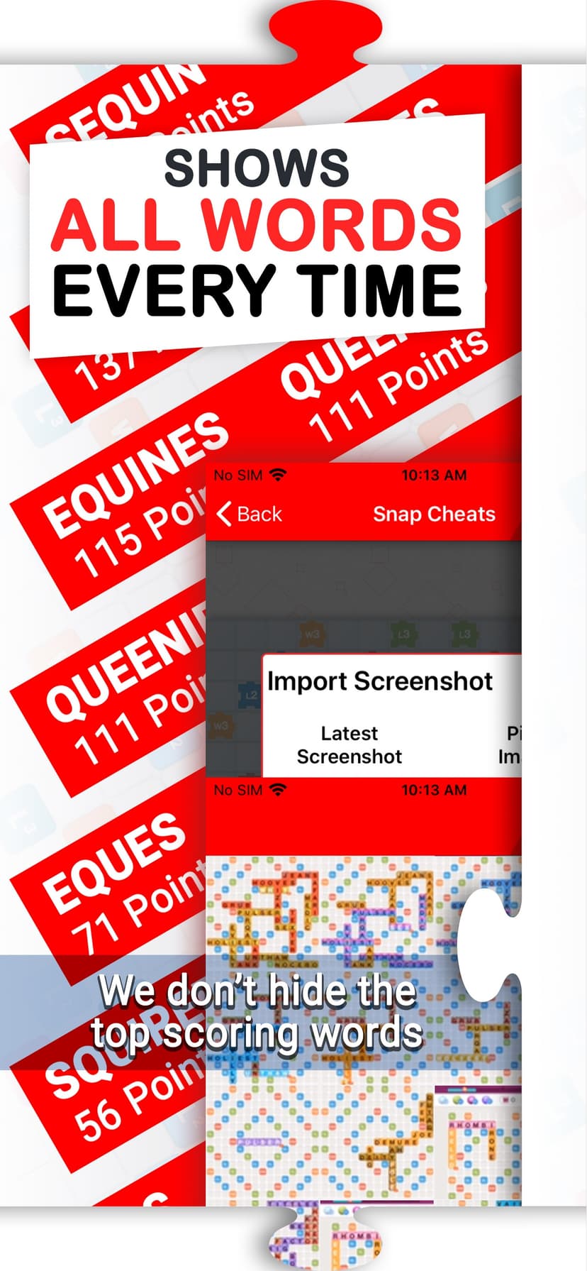 Snap Cheats for Words Friends screenshot 4 - screenshot