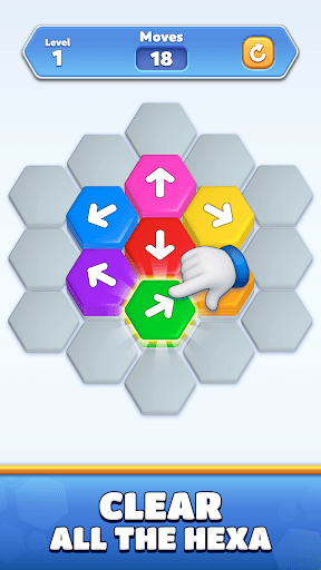 Hexa Blast screenshot 1 - screenshot