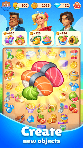 Happy Town: Merge Adventure screenshot 1 - screenshot
