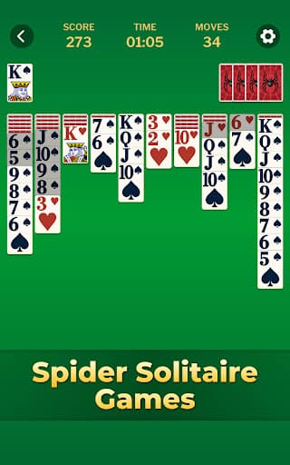 Spider Solitaire Classic Games screenshot 14 - screenshot