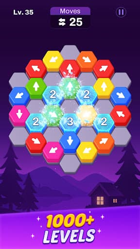 Hexout - ASMR Puzzle screenshot 3 - screenshot