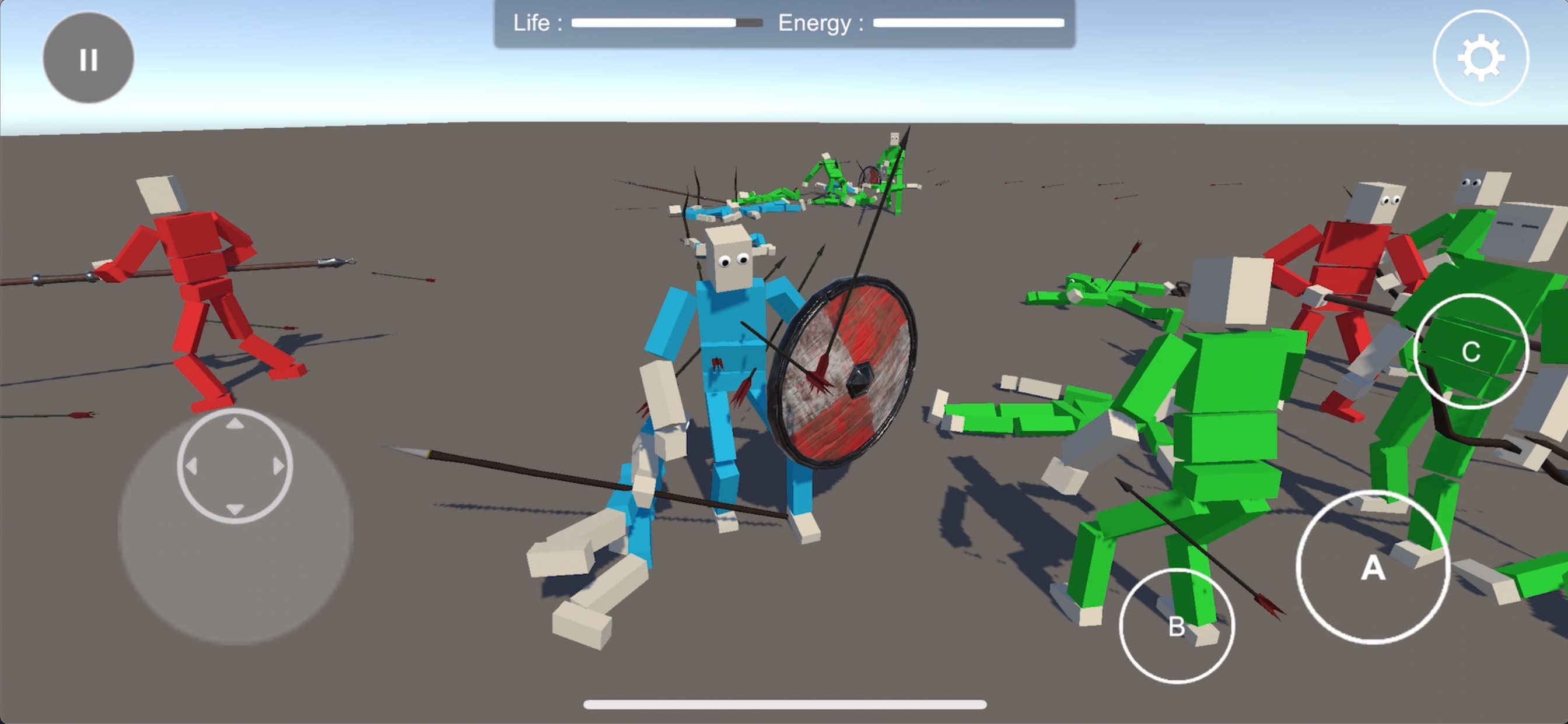 Ragdolls Sandbox screenshot 1 - screenshot