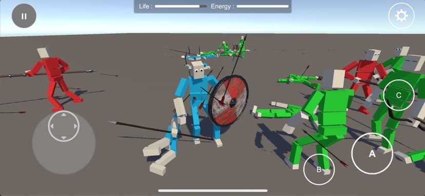 Ragdolls Sandbox screenshot 1 - screenshot