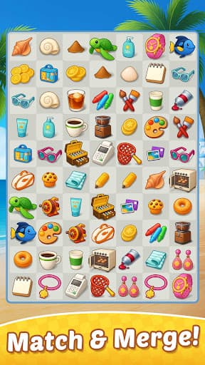 Merge Beach : Gossip & Mystery screenshot 6 - screenshot
