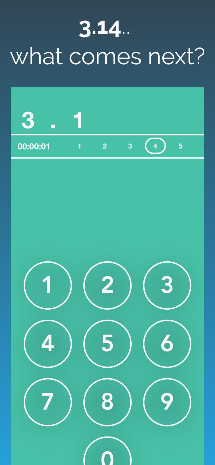 Pi - The Game screenshot 1 - screenshot